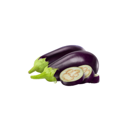 Fresh Purple Eggplant